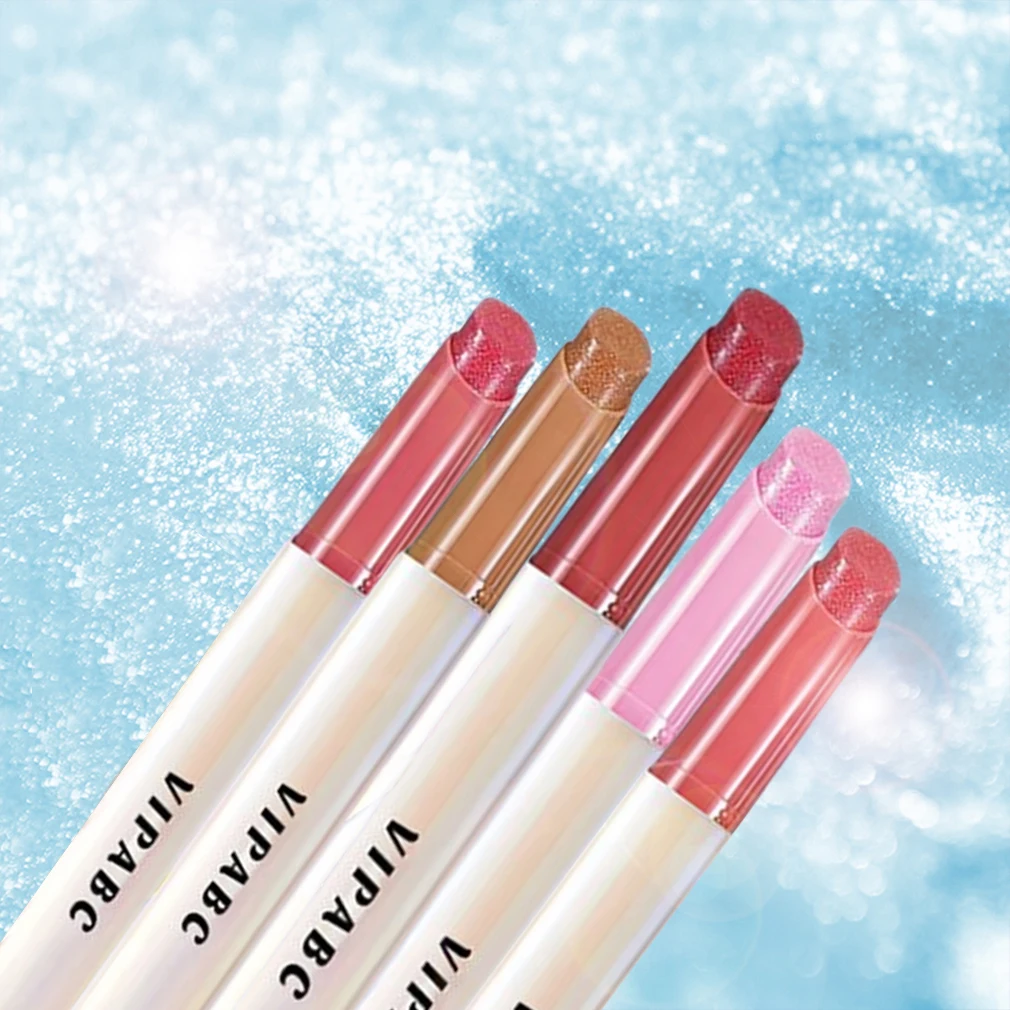 Manufacturer cosmetics lip gloss lipstick lip pencil blush concealer makeup lipstick set custom