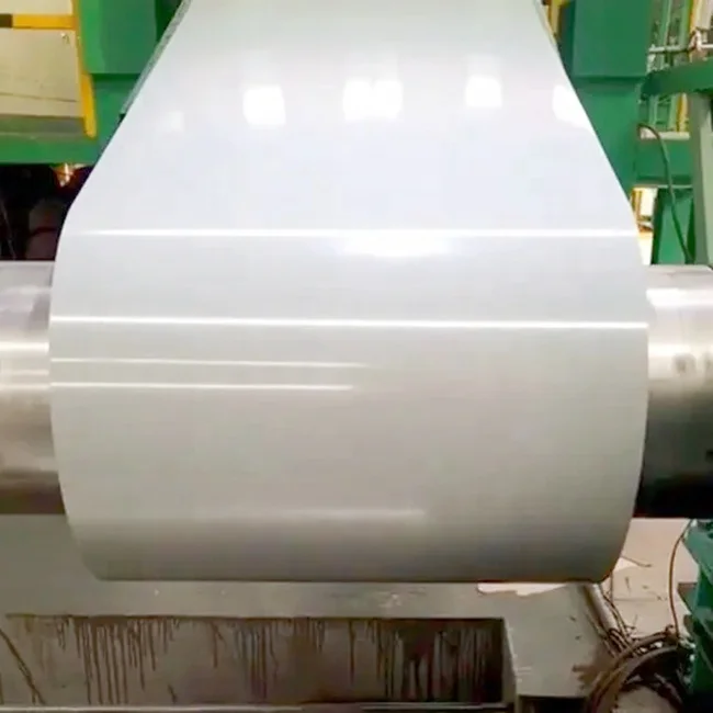 Prepainted Color Coated Rolls Aluminium 1050 gold / white / red / black Aluminum Strip Coil for Rain Gutter Guard