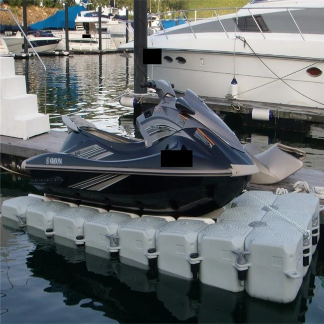 Marine Portable Modular Plastic Jet Float Floating Dock Pontoon