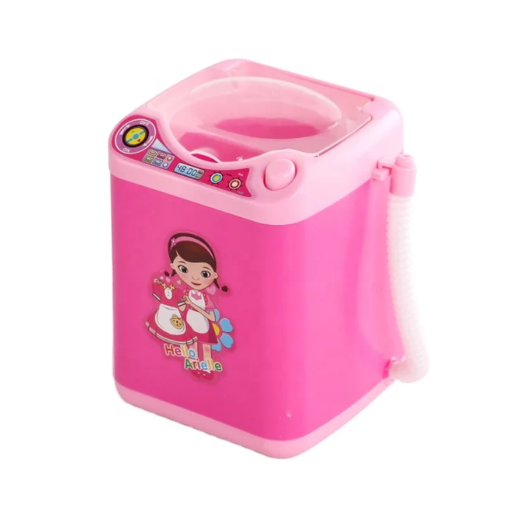 
Лидер продаж Amazon 2021, детские маленькие игрушки, стиральная машина, мини-косметический блендер, губка 