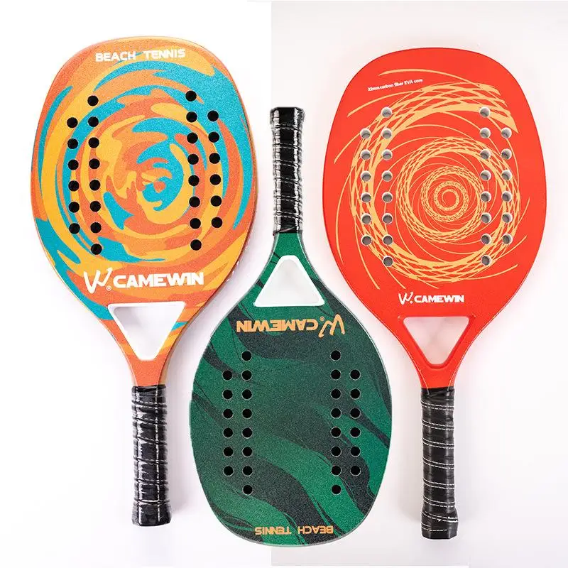 High quality low price Manufacturer wholesale carbon beach tennis padel racket with customized logo