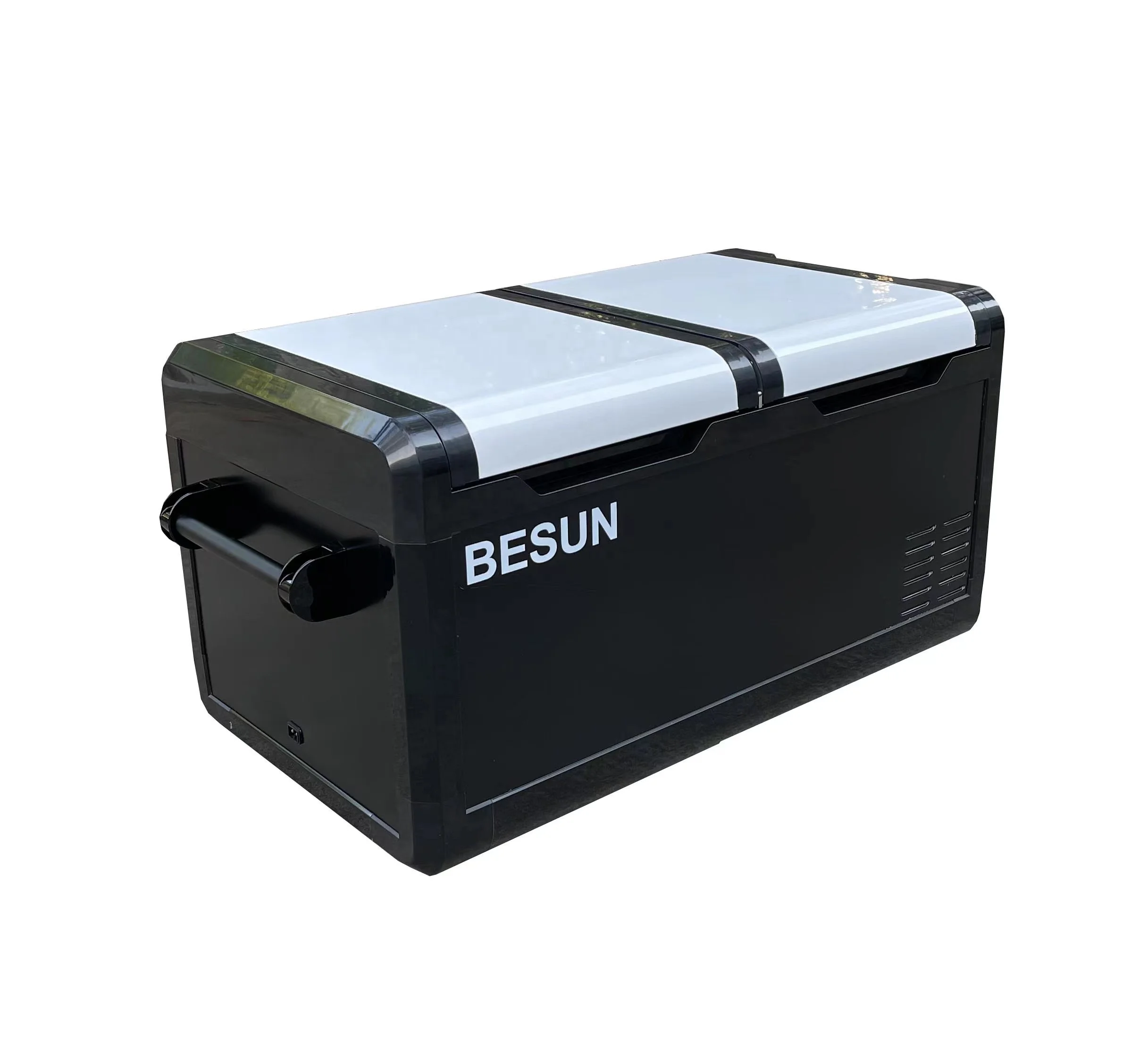 Аккумулятор для подзарядки 12 В 24 постоянного тока портативный холодильник с морозильной камерой Двухзонный автомобильный