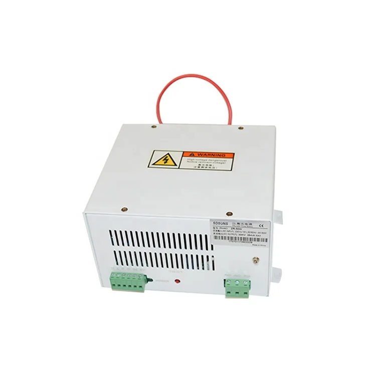 ZRSUNS 50w co2 laser module with supply power supply 50w for laser cutting machine