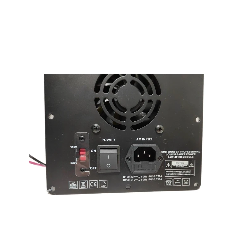 2024 New Launch Professional Audio Products High Power Plate Amplifier Module SPM2000A-SUB with DSP for subwoofer speakers