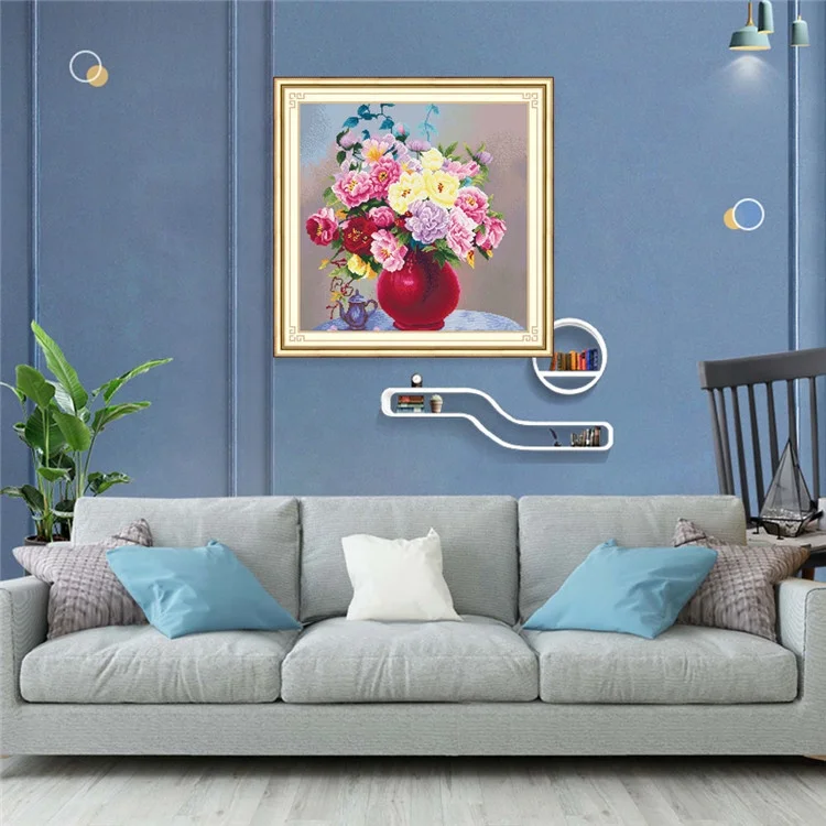 
Wholesale Flower Arranging Embroidery Beginner Kits Home Decoration Cross-stitch Kits 