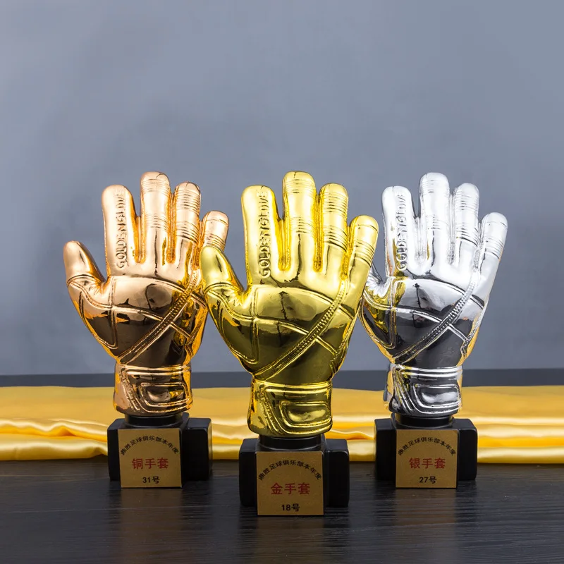 African Cup Football Trophy 3D Model Football Club Football Trophy Gold Gloves Trophy