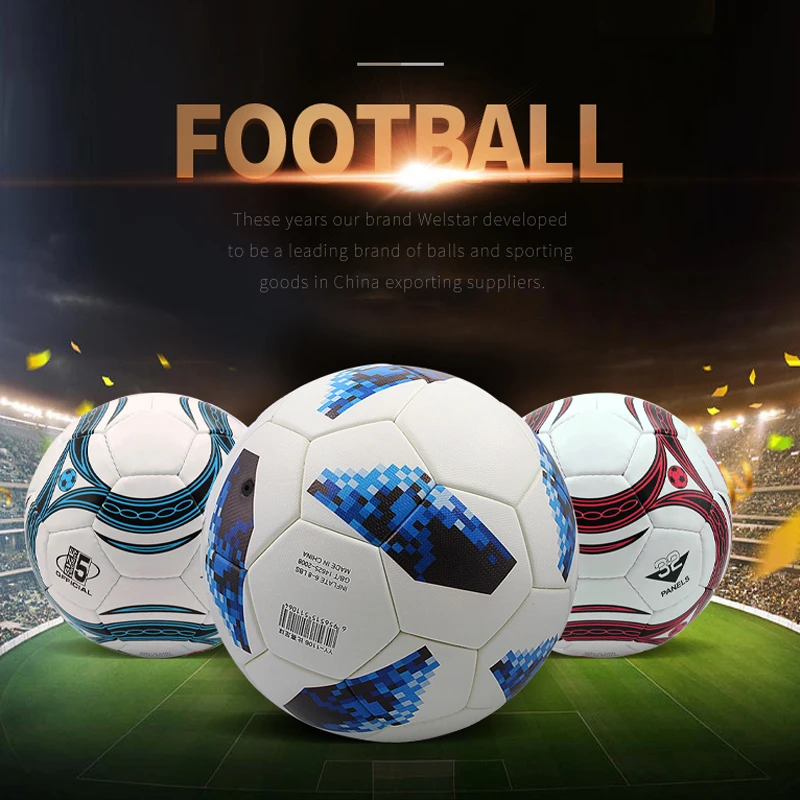 custom ballon de ball football soccer ball size 5 pelotas balon de futbol profesional topu leather football gifts american