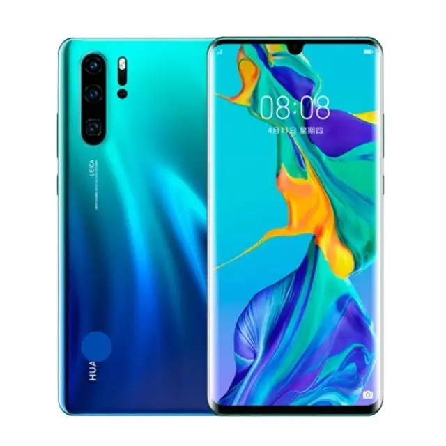 Original 4G SmartPhone 8+128GB android Curved screen 40MP Super zoom For HuaWei P30 Pro Used Mobile Phones