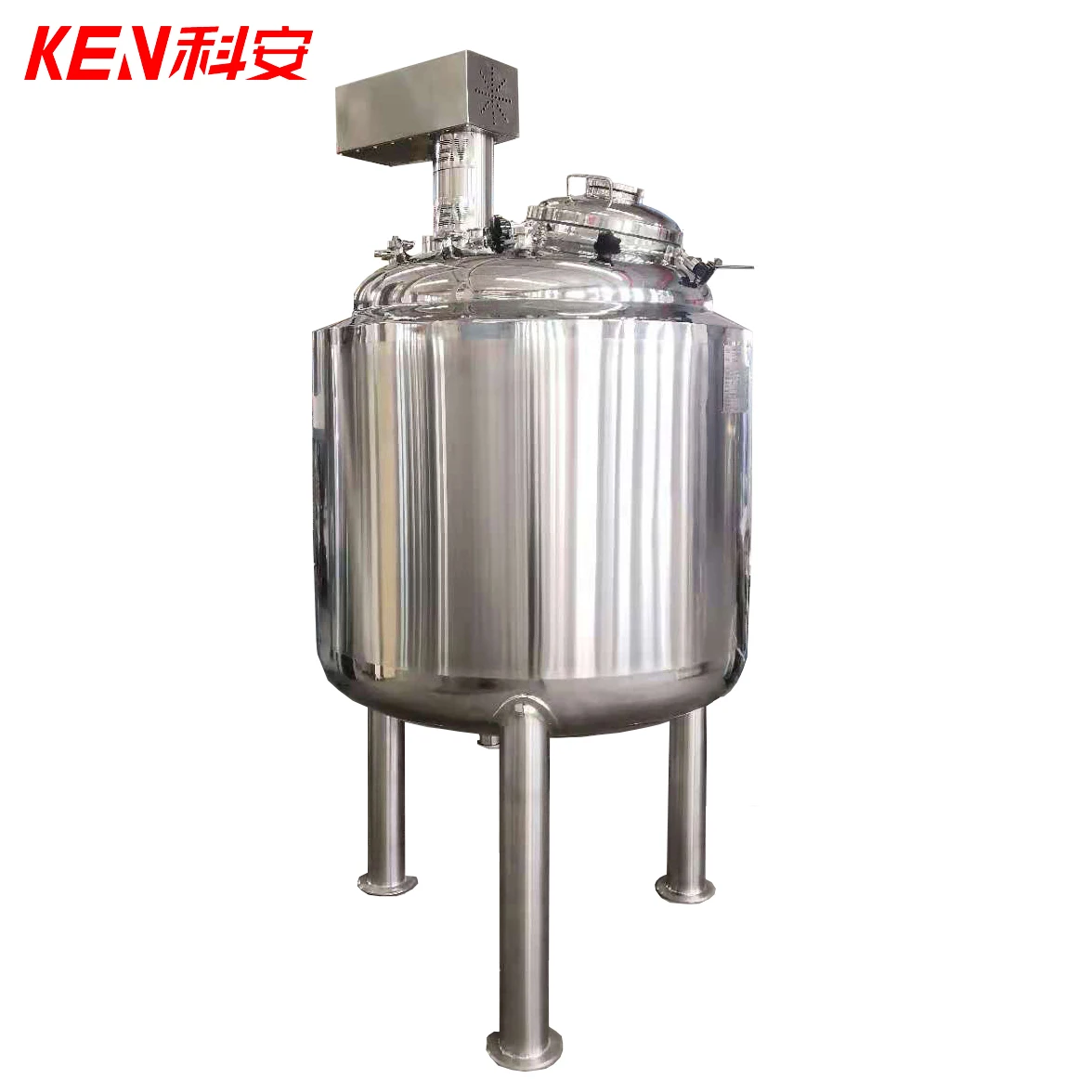 Factory Price Mixer 50000L Magnetic Stirrer Agitator Stirring And Heating Tank