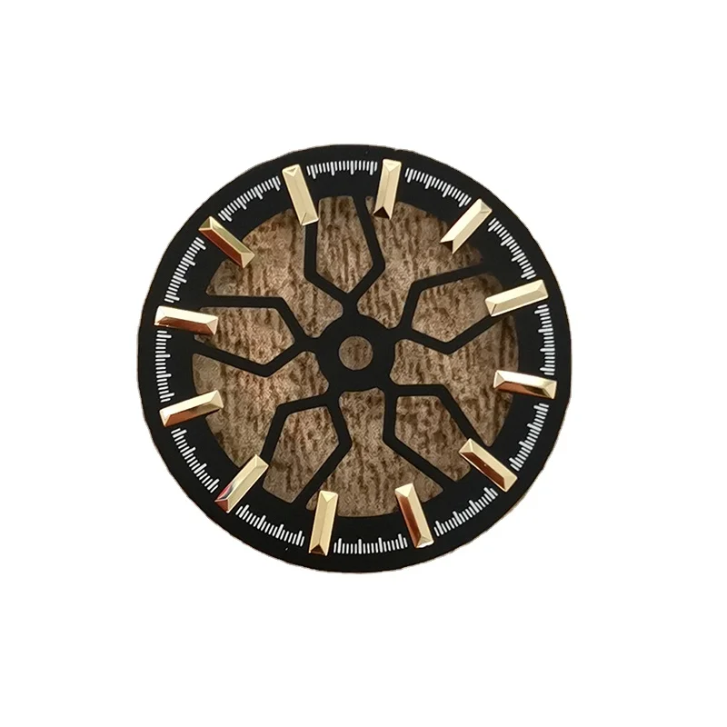 New modified watch accessories face 28.5 MM skeleton wheel bone dial without luminous fit Japanese NH70 movement