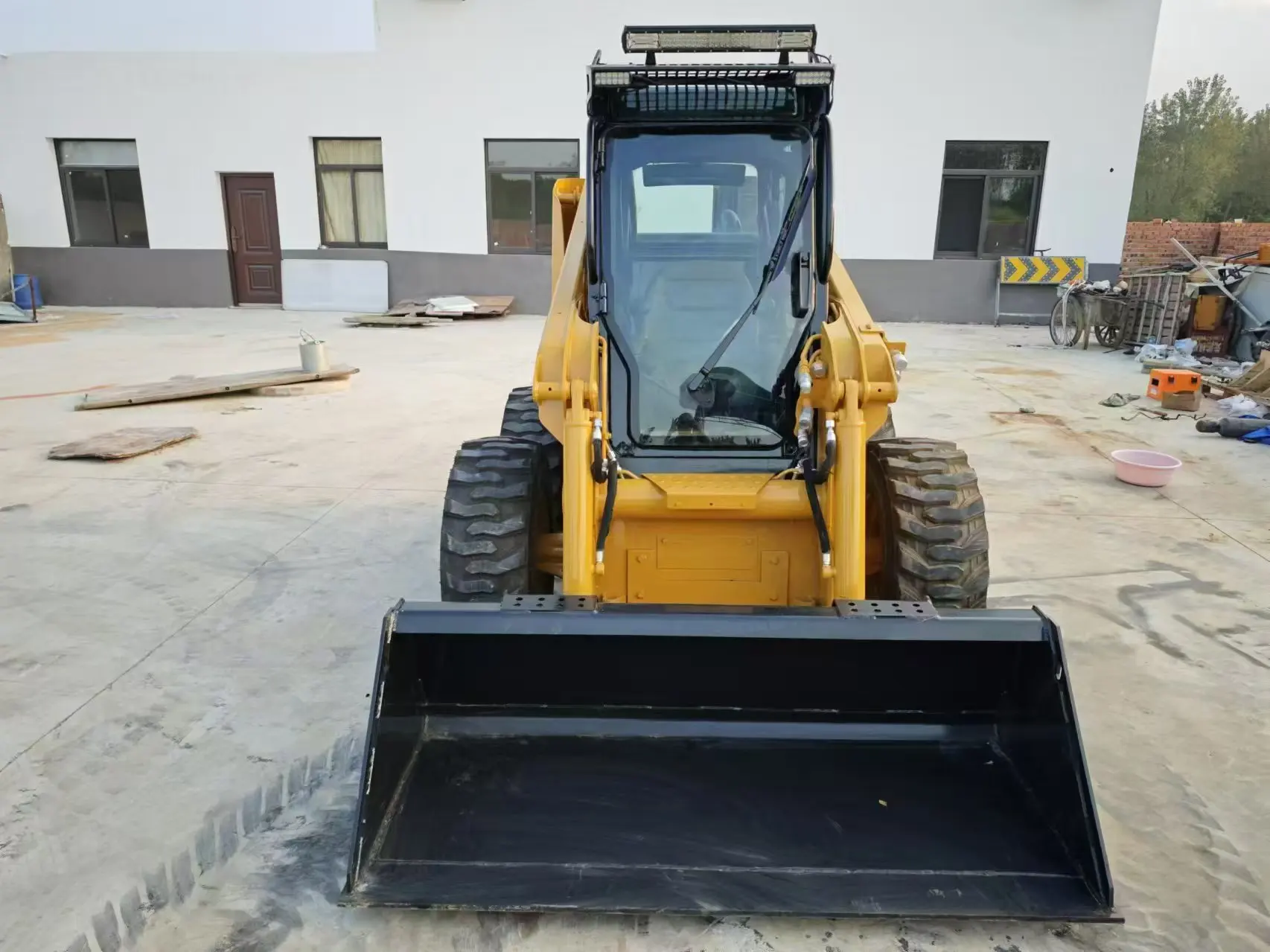 Original Japan Import Cheap Caterpillar CAT246 Wheel Mini Skid Steer Loader CAT246C Mini Loader Machine for cheap price