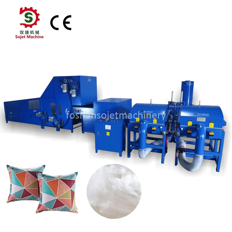 CE high quality appliance pillow filling machine fiber opening machine for bedding and upholstery