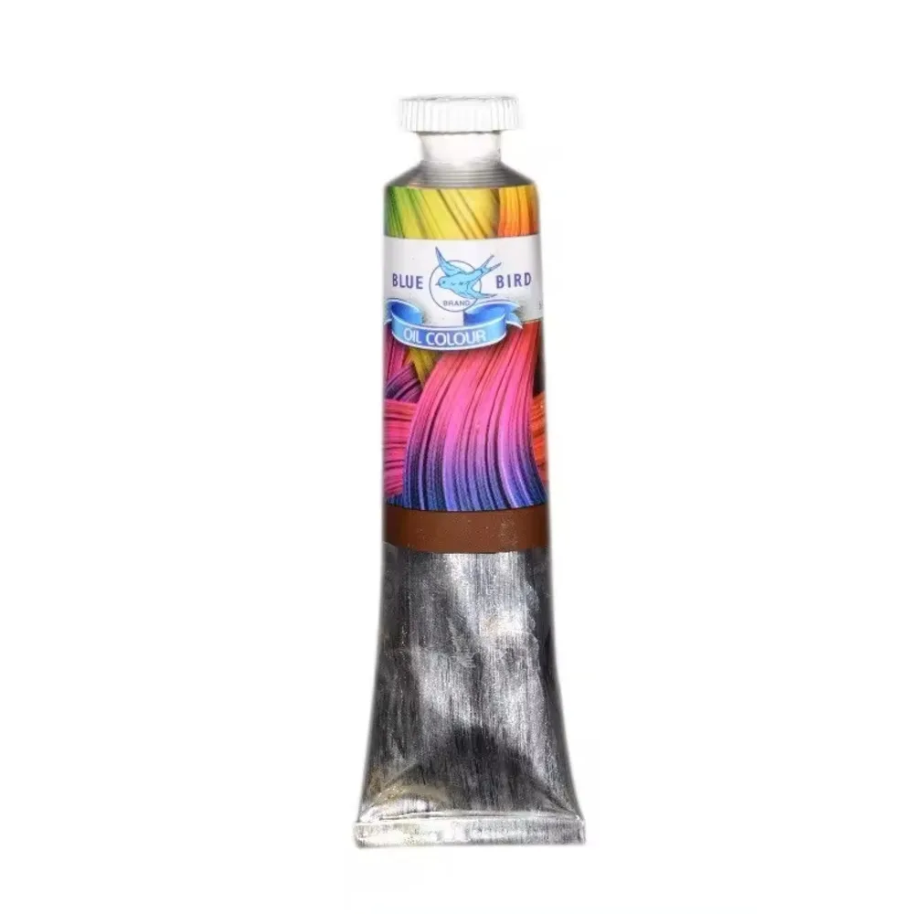 Bluebird 50ml Oil Colour Tubes - High-quality Coverage Colors, 3-pack Set Oil Paints PK 12ml Professional Grade Canvas,paper
