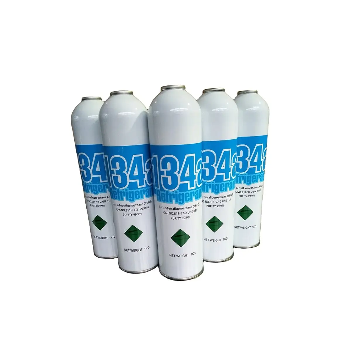 Wholesale New Product Refrigerant Gas 99.9% Purity 13.6 Kg 30lbs Refrigerant R134a Gas