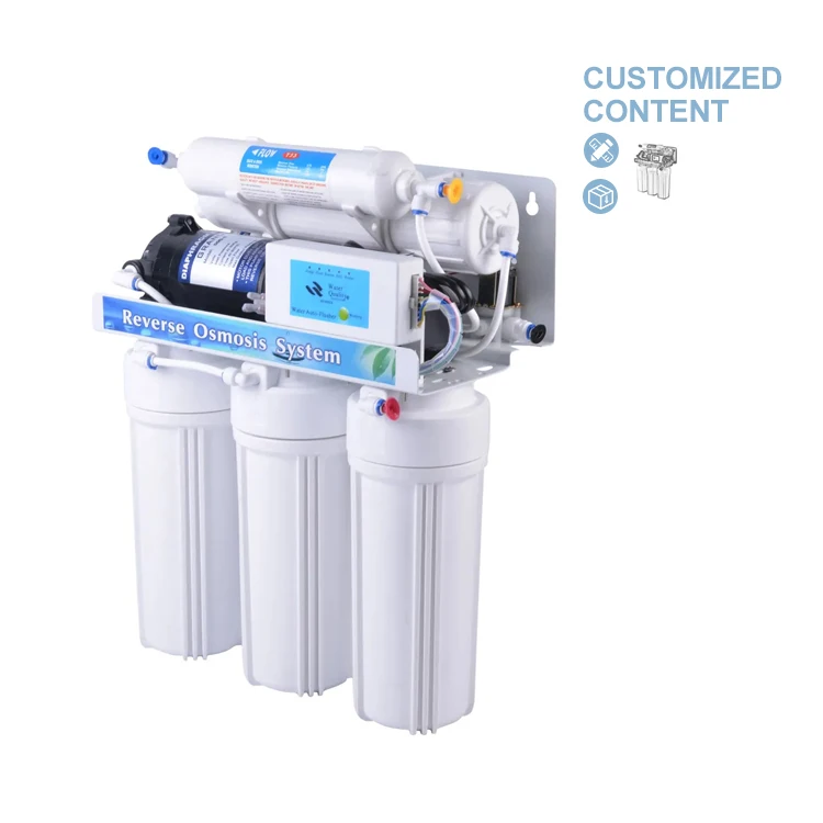 [NW-RO50-B1] 5 stages household reverse osmosis water filter system for household