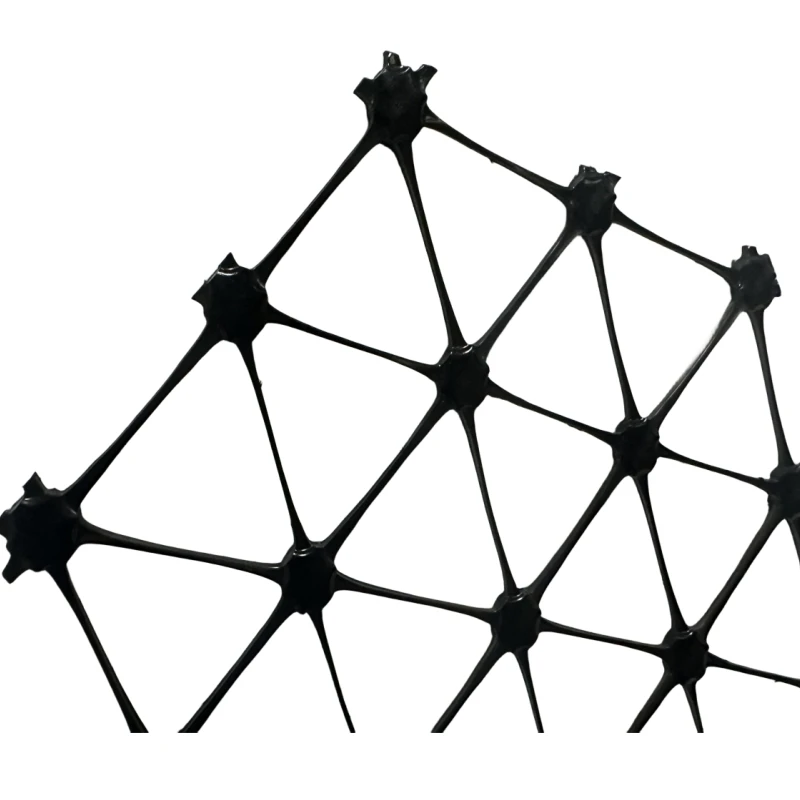 Reinforcement Plastic Multi-axial geogrid Grid Geo malla Triaxial Grille modern fence  Pp  triaxial Geogrid