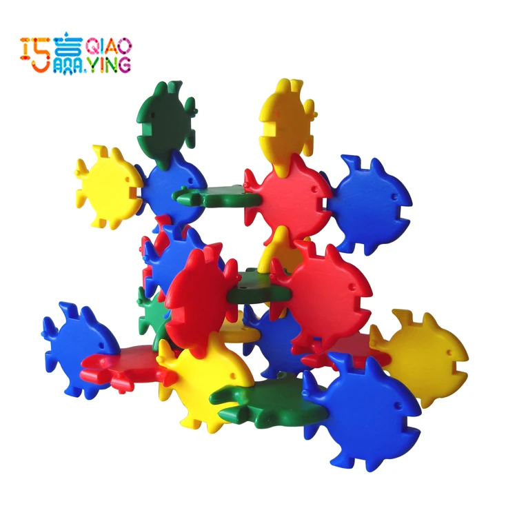 Large Connecting Fish Blocks Big Blocks Toys Construction Toys For Kids-20 Pieces