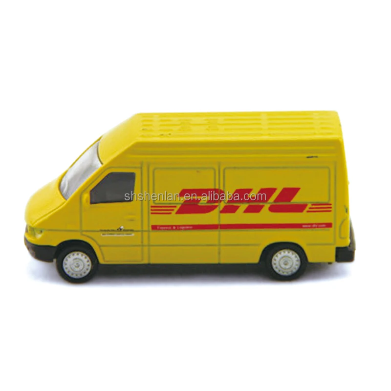 1:87 scale DHL model van truck model Van toys mini van model boy child gift