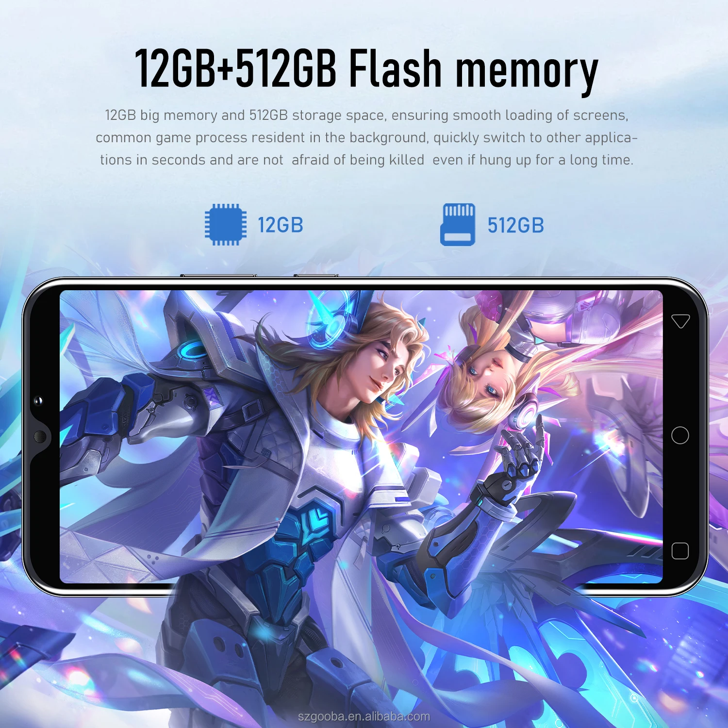 Charming S23 Ultra Original Smartphone Supports MP3&Face Recognition Smartphone Now Buy One Phone and Get One Earphone Free