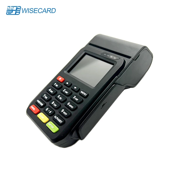 Latest Linux Handheld Mobile POS Terminal with Receipt Printer NFC Reader Barcode Scanner USB WiFi Bluetooth Pos System