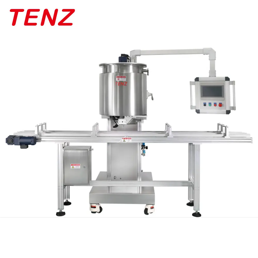 TENZ liquid cream vaseline filling machine the body shop butter bottle for air freshener hot filling machine