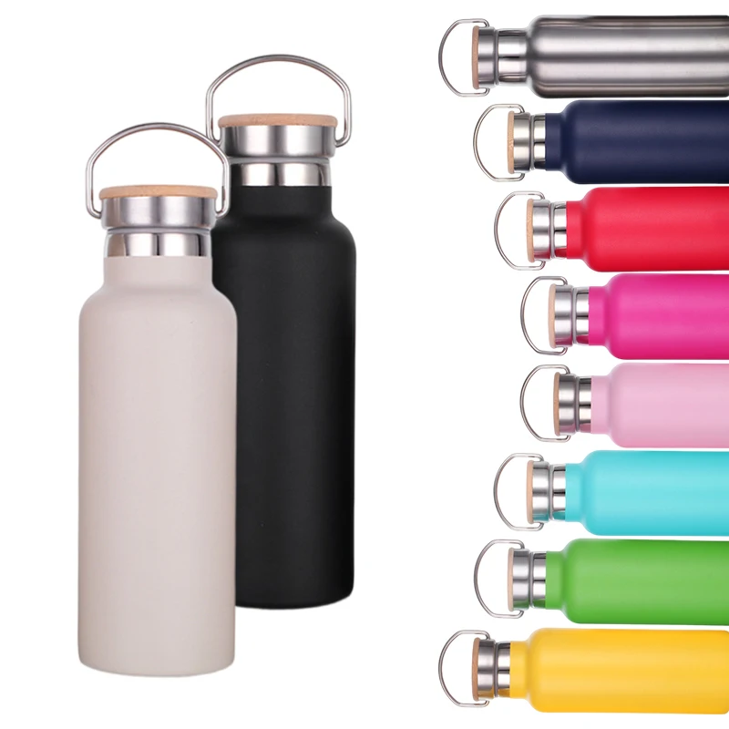 Custom logo 350ml 500ml 750ml 1000ml GYM outdoor stainless steel Vacuum flask Insulated Double Wall thermo sport water bottle