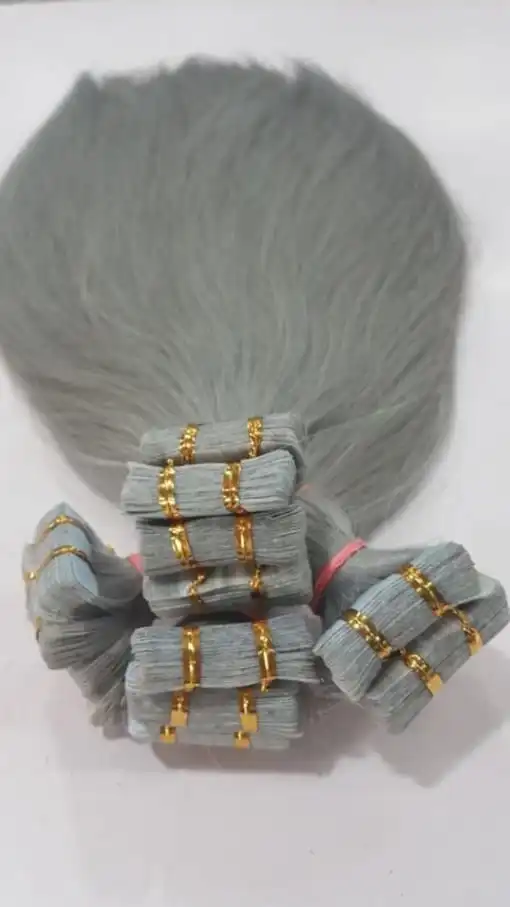  Оптовая продажа высококачественные накладные волосы Remy натуральные человеческие