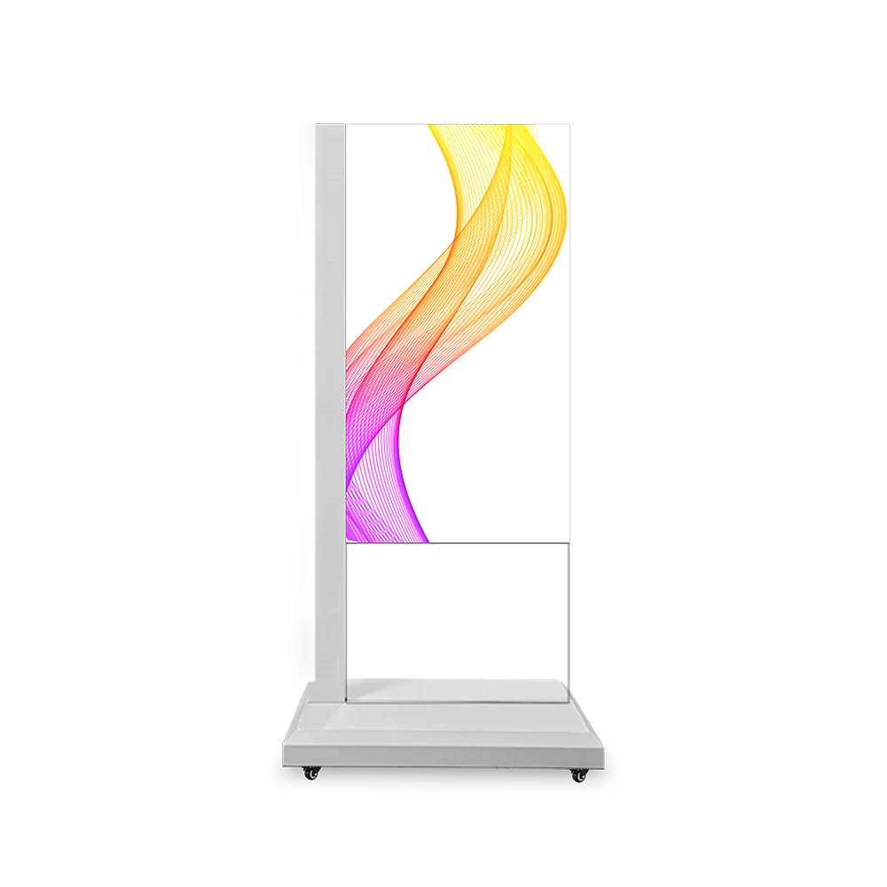 Top-Grade 55 Inch Transparent OLED 4K Resolution HDR for Digital Signage Gaining Popularity Worldwide