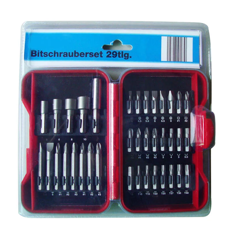Professional Hand Tool 6PCS, Chrome Vanadium Mini Screw Driver Screwdriver Bit Set/