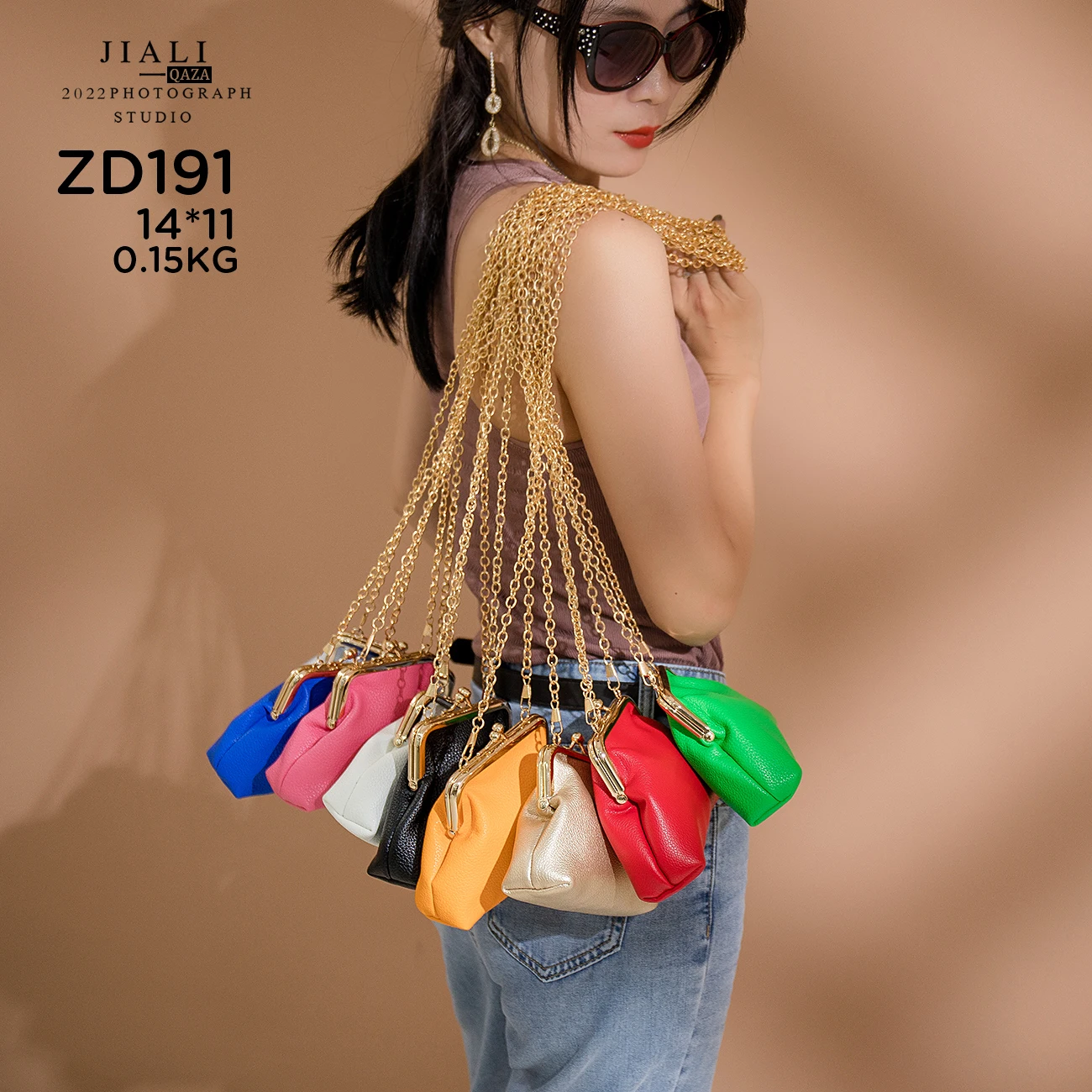 Custom Mini Bags Women Handbag Ladies Wallet Fashion Design Leather Clip Purse Cheap Min Bags Handbags