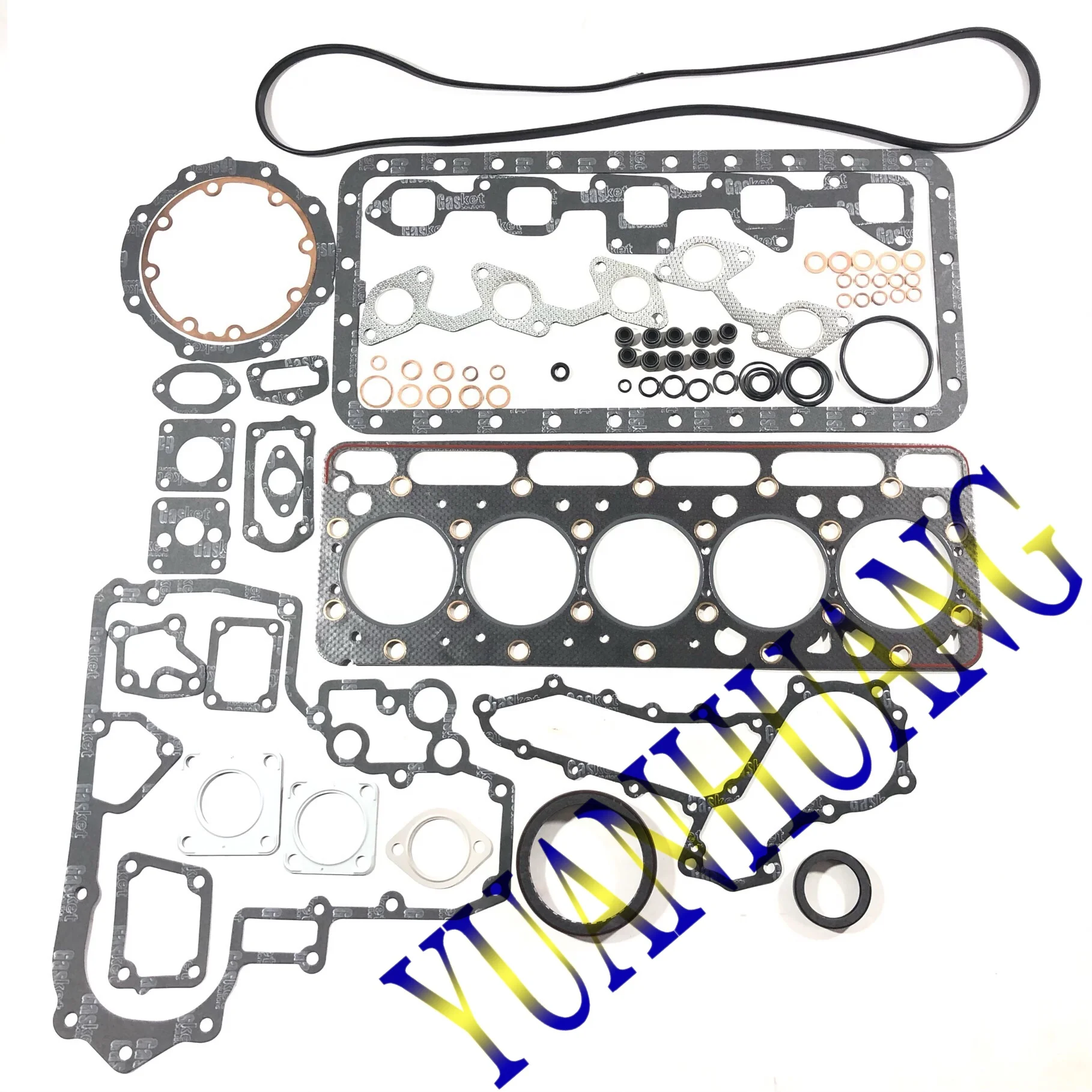 F2503 engine gasket kit with cylinder head gasket for KUBOTA diesel engine overhualing full gasket kit