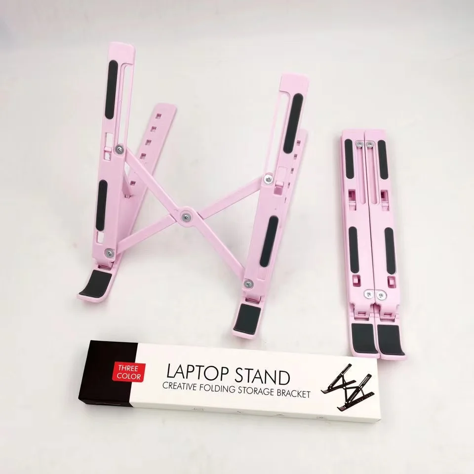 Hot  sale cheap adjustable foldable laptop stand non-slip desktop computer desks laptop stand notebook computer stand