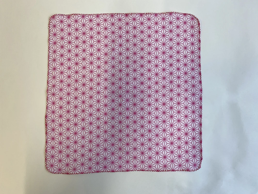 Reusable gauze fabric children custom printed handkerchiefs from Japan