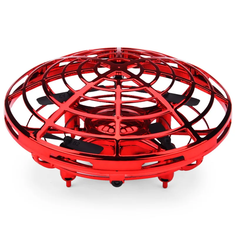 UFO Flying Ball Toys TURN RAISE Motion Hand-Controlled Suspension Helicopter Toy Infrared Induction Interactive Drone Kids Toy