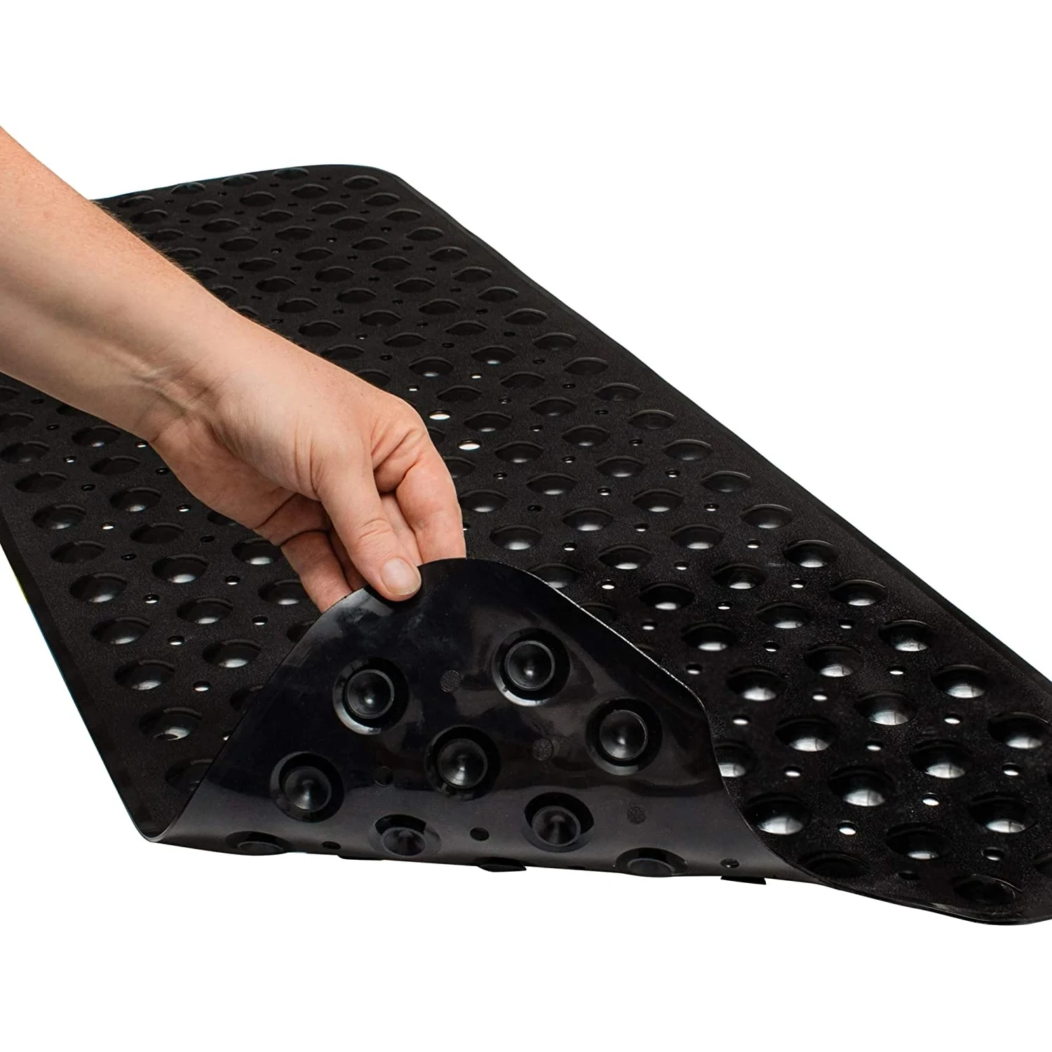 Bath Mat Large Non Slip Bathtub and Shower Mat Extra Long 40 x 16 Inch Bathroom Mats for Tub Nonslip Anti Slip Bathmats