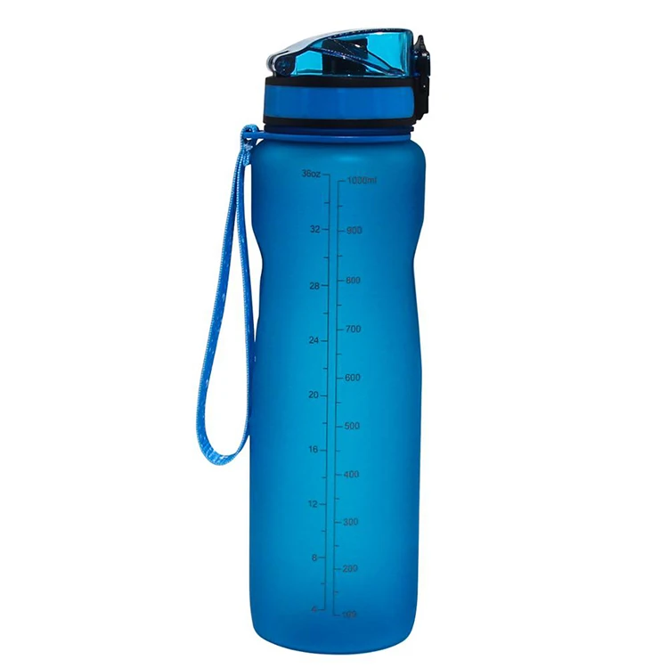 20oz 30oz Plastic Tritan water bottle Tritan Sport bottle leak proof with measuring line
