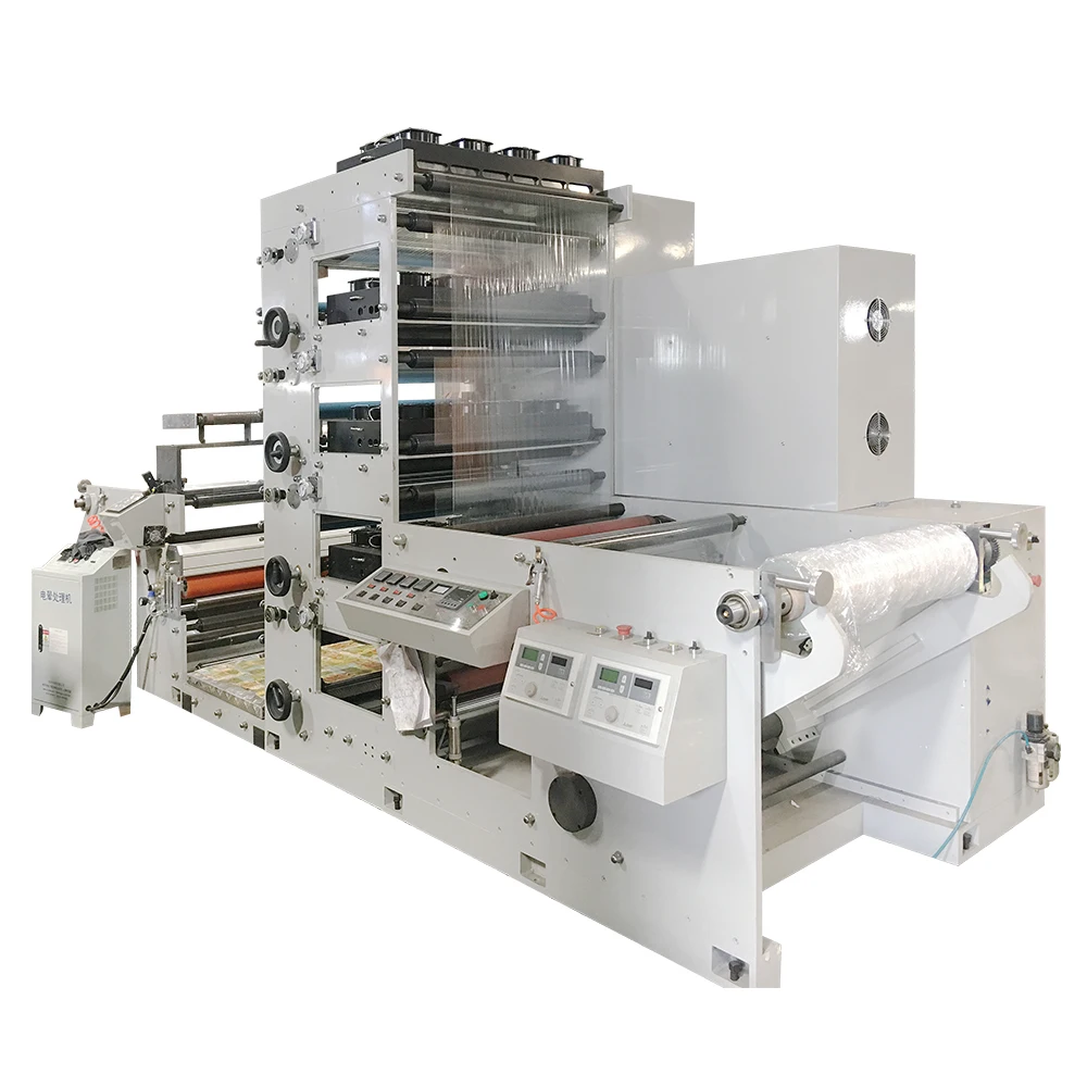 DINGYU Flexo digital self adhesive label film bopp printing machine