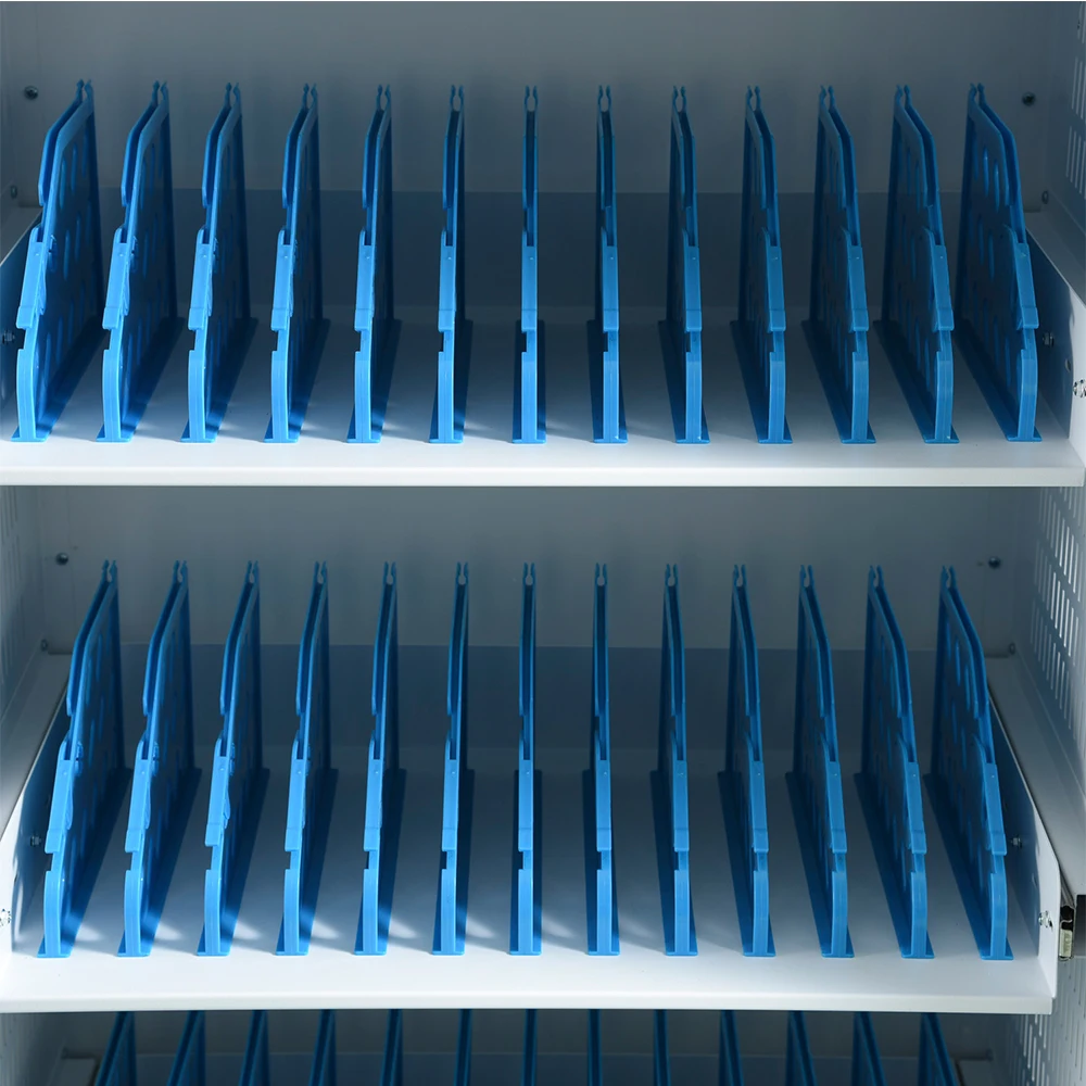 36 way European Sockets Charging Cabinet with Aluminum-alloy Frame for 15.6' Laptops