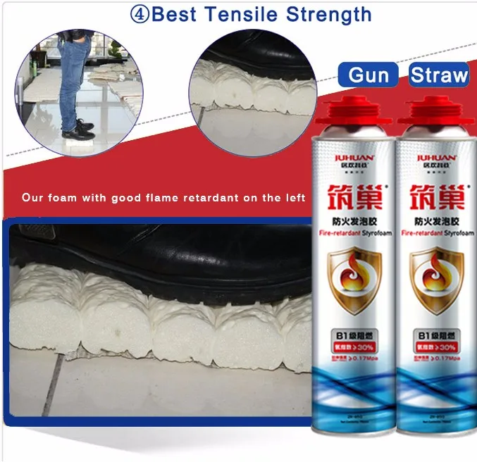 Oem Anti Fungus Non-Flammable Flame Retardant Polyurethane Foam