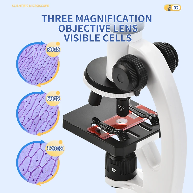 Student  Monocular Digital Microscope for Science Lab Supplies and School Teaching kids Biological Microscope
