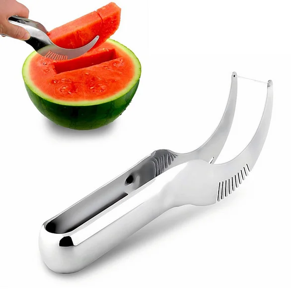 
Wholesale kitchen gadget 2020 fruit tool set stainless steel watermelon slicer 