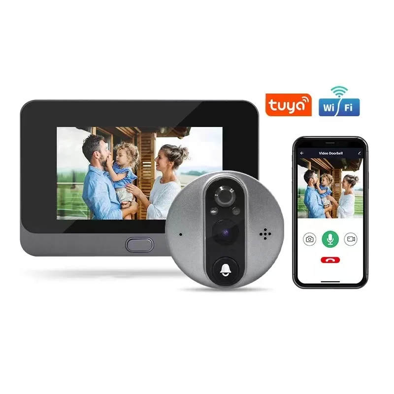 Outdoor Home Ip Wifi 1080 Video Intercom Cctv Video Phone Wireless Doorbell Camera