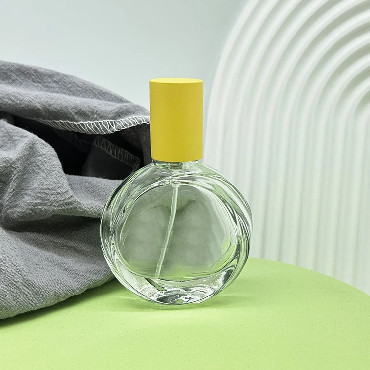 30ml 50ml 100ml Luxury round shape glass beauty fragrance perfume bottles