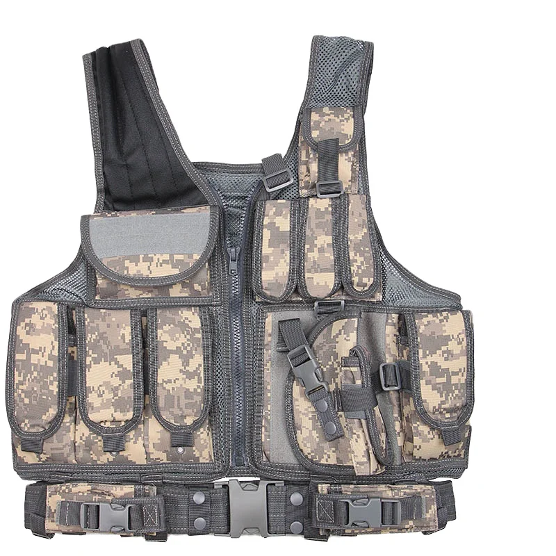 Mens Black M ilit ary Tactical Molle Vest, Tactical Vest Mili tar y A rmy Combat