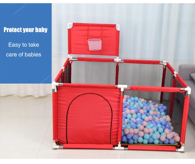 Детский складной металлический Манеж