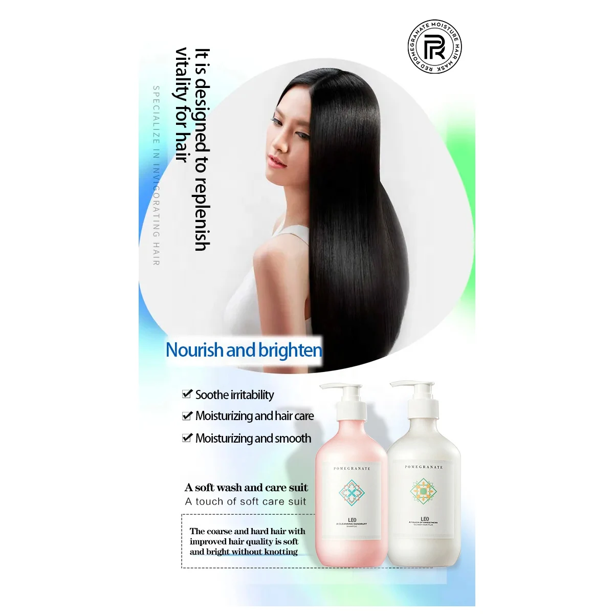 Hot sale super soft shampoo and conditioner suit hair conditioner