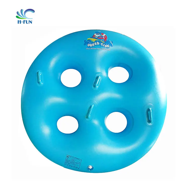 Safe design water park family tube for mini trumpet slide tornados water slide