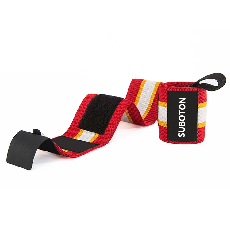 New Fashion Five different custom cross training Weight Lifting Gym Wrist Wraps Good Price