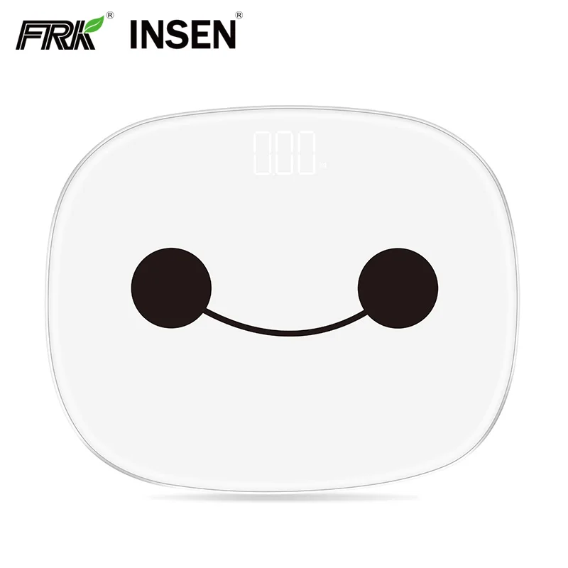 China Supplier Cheaper Digital White Bathroom Weighing Body Weight Scale 250Kg 550Lb