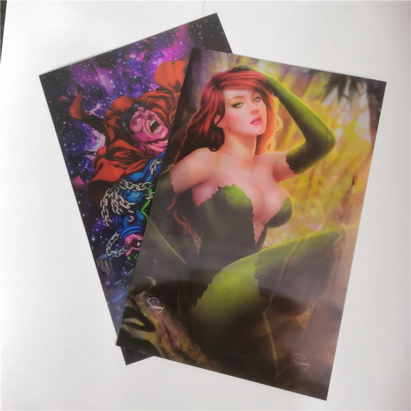 Animal 3d 5d character lenticular pictures for home decoration custom 5d lenticular poster